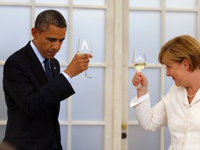 Accusations that the United States has run spying operations in foreign countries, including possibly bugging Merkel's phone, are likely to dominate an EU meeting.

REUTERS/Michael Sohn