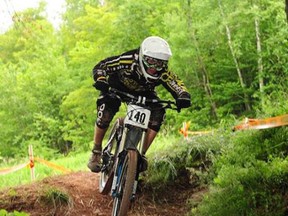 London's Adam Robbins has continued his ascend up the ranks of the downhill biking circuit. Next season he will participate in numerous national and big name events.
Contributed Photo