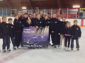 Langton's Mini Battle of the Blades competitors are ready for their Oct. 29 'showdown' at the Langton Arena. The winning pair will advance to an online voting stage. CONTRIBUTED PHOTO