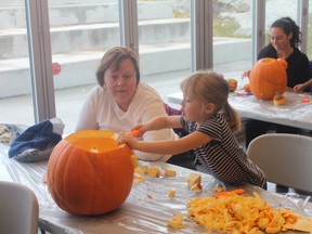 Pumpkin Carving Kenora 2013