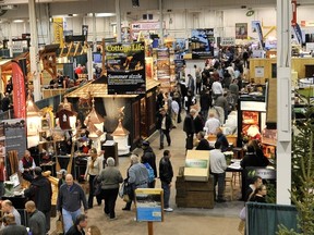 Visitors pack the Fall Cottage Life Show with more than 200 exhibitors. (Handout)