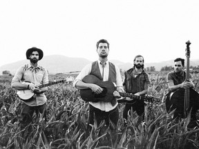 Starfield’s Tim Neufeld and the Hallelujah Glory Boys will be performing at Tillsonburg’s North Broadway Baptist Church Thursday, November 7 beginning at 7 p.m. The ‘worship hoedown’ will feature a high-energy combination of bluegrass music, beards, banjos and blessings. Tickets for the event are $10 each (general admission seating) and are available through the church office, Tillsonburg Gospel Lighthouse or online at www.northbroadwaychurch.com. Contributed Photo