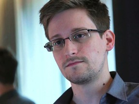 Former U.S. spy agency contractor Edward Snowden is seen in this still image taken from video during an interview by The Guardian in his hotel room in Hong Kong on June 6.
REUTERS/Glenn Greenwald/Laura Poitras/Courtesy of The Guardian