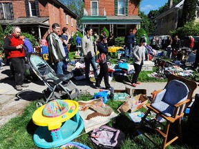 When you have a garage sale, you attract all types of shoppers, browsers and gawkers.