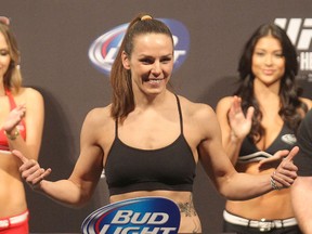 Alexis Davis posted a unanimous-decision win over Liz Carmouche at UFC Fight Night 31 Wednesday. (QMI Agency file photo)