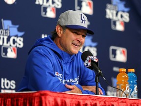 Manager Don Mattingly of the Los Angeles Dodgers is in talks to further extend his time at the club. (Elsa/Getty Images/AFP)