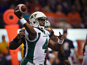 Saskatchewan Roughriders QB Darian Durant (Reuters)