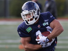 Argos' running back Chad Kackert. (CRAIG ROBERTSON/Toronto Sun files)