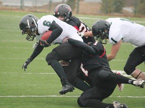 The Spruce Grove Panthers lost in the Metro League final to Salisbury 36-29. - Gord Montgomery, Reporter/Examiner