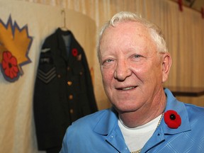 Allan Jones, president of branch 560 of the Royal Canadian Legion, says he resents anyone wearing a white poppy who says the red poppy glorifies war. The red poppy is strictly a symbol of remembrance, he stressed.
Michael Lea The Whig-Standard