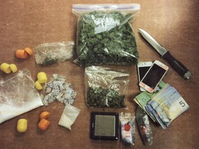 Kingston Police found a number of drugs, including bath salts, at a residence on Elm Street.
Kingston Police