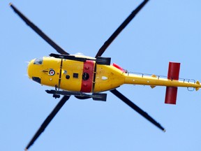 A CH-146 Griffon helicopter from 424 Transport Search and Rescue Squadron at 8 Wing/CFB Trenton, Ont. — JEROME LESSARD/The Intelligencer/File photo