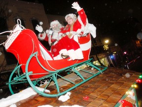 A picture from Belleville's Santa Claus Parade in 2012.