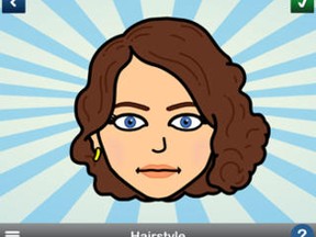 Bitstrips. (SCREENSHOT)