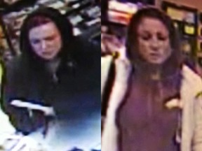 Kingston Police are seeking information as to the identity of these two women in connection with a robbery at a local convenience store.
Kingston Police