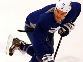 David Clarkson at practice on November 12, 2013. (Dave Thomas/Toronto Sun/QMI Agency)