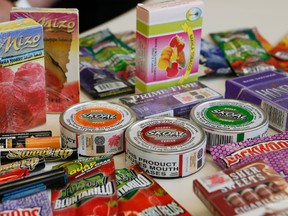 Flavoured tobacco products