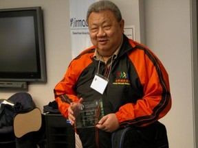 Award-winning, retired University of Alberta math professor Andrew Liu was the 2010 Pacific Institute for the Mathematical Sciences Education Prize award recipient. (http://www.pims.math.ca)