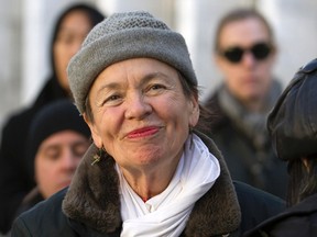 Lou Reed's widow Laurie Anderson attended a stirring memorial to her late husband in New York City on Thursday.

REUTERS/Brendan McDermid