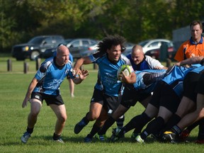The Parkland Sharks rugby team are hoping to bring in some new blood. - File Photo