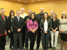 On Nov. 13 some of the Hamdon family attended Drayton Valley council meeting, along with members of the committee working to bring the Boys and Girls Club to Drayton Valley.