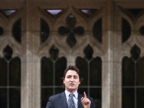 Liberal leader Justin Trudeau speaks during Question Period in the House of Commons on Parliament Hill in Ottawa November 19, 2013. REUTERS/Chris Wattie