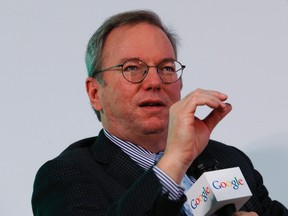 Google executive chairman Eric Schmidt. REUTERS/BOBBY YIP