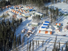 Camp Esker, in the Ring of Fire, is pictured in this file photo.