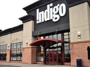 Indigo’s new north London location, formerly Chapters, on Fanshawe Park Road Nov. 21, 2013. The rebranded store is holding a launch celebration Friday Nov. 22 between 7 p.m. and 9 p.m. CHRIS MONTANINI\LONDONER\QMI AGENCY