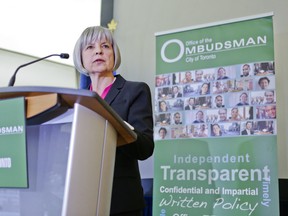 Fiona Crean, City of Toronto ombudsman. (ERNEST DOROSZUK/Toronto Sun)