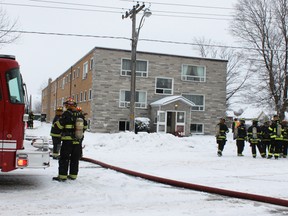 Goderich fire fighters responded to a fire at 85 South St. on the morning of Thur. Nov. 28. The fire was contained to a basement apartment.