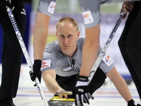 Brad Jacobs rink in action.