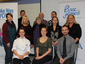 The Far Northeast Training Board launched their Making Way for Youth initiative in Cochrane on Monday and different partners that will sit on the local committee attended, as well as three young professionals (front row) Amy Southward, Jaana Mielonen and David Alexander who spoke about their experience working in the North.