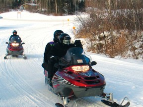 Snowmobile trail