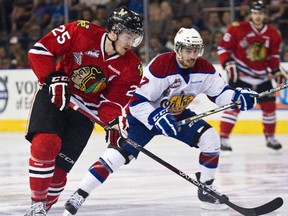 The last time the Oil Kings and Winterhawks met was during the league championships in May. (Codie McLachlan, Edmonton Sun)
