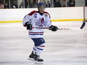 Rockets captain Tyler Duarte will represent Strathroy at the 2013/14 GOJHL All-Star Game.
JACOB ROBINSON/AGE DISPATCH/QMI AGENCY