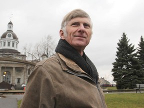 Coun. Bill Glover stands in front of Kingston's city hall.
Michael Lea The Whig-Standard