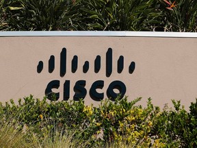 A sign marking a Cisco office is pictured in San Diego, California in this November 12, 2012 file photo.
REUTERS photo