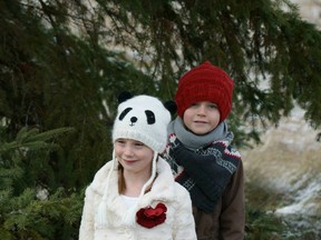 Local youths Ethan and Grace McCourt recently sang Christmas Carols in their neighbourhood to help raise money for the Salvation Army Christmas Hamper Campaign.
Submitted photo