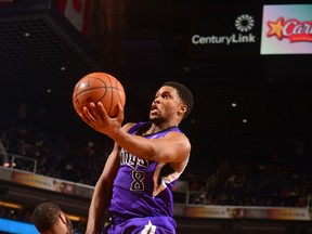 Rudy Gay could regain his form with the Kings. (REUTERS)