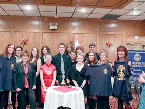 On Dec. 9 the community was introduced to the areas first Rotary Interact Club. Only months old, the club already has 10 members and big goals for helping the local and international community.
