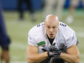 The Ottawa RedBlacks claimed Argos backup linebacker Jason Pottinger in Monday's expansion draft. (Michael Peake/Toronto Sun)