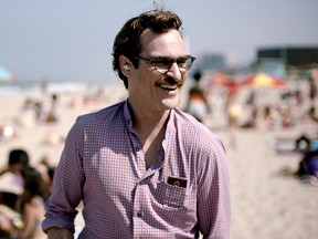 Joaquin Phoenix stars in Spike Jonze's "Her."