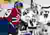 Edmonton's Mitch Moroz can't get past Victoria's Patrik Polivka during the Edmonton Oil Kings' WHL hockey game against the Victoria Royals at Rexall Place in Edmonton, Alta., on Tuesday, Dec. 17, 2013. Codie McLachlan/Edmonton Sun/QMI Agency