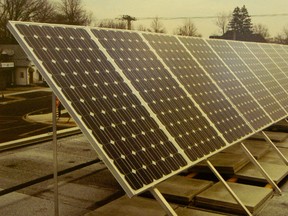 Solar panels. (File photo)