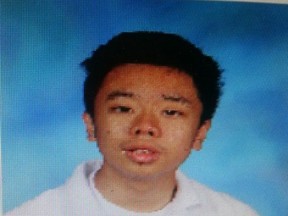 Daniel Nguyen, 14, missing since Dec. 20, 2013. (Toronto Police photo)
