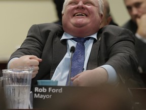 Mayor Rob  Ford’s personal demons have overtaken news coverage. Let’s hope he really has those issues under control as a civic election looms.
CRAIG ROBERTSON/TORONTO SUN