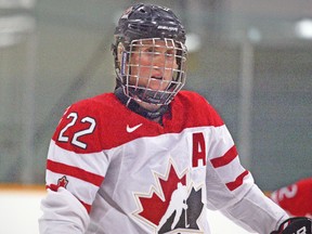 Hayley Wickenheiser will represent Canada at the Olympics in February. (TREVOR ROBB/QMI AGENCY)
