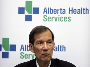AHS Senior Medical Officer of Health, Dr. Gerry Predy said the number of influenza cases in Edmonton has doubled in the last week. FILE PHOTO