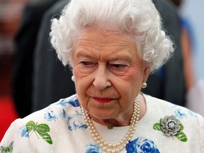 Queen Elizabeth II.  REUTERS/Stefan Wermuth
